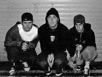Blink 182  Tom DeLonge and the band.